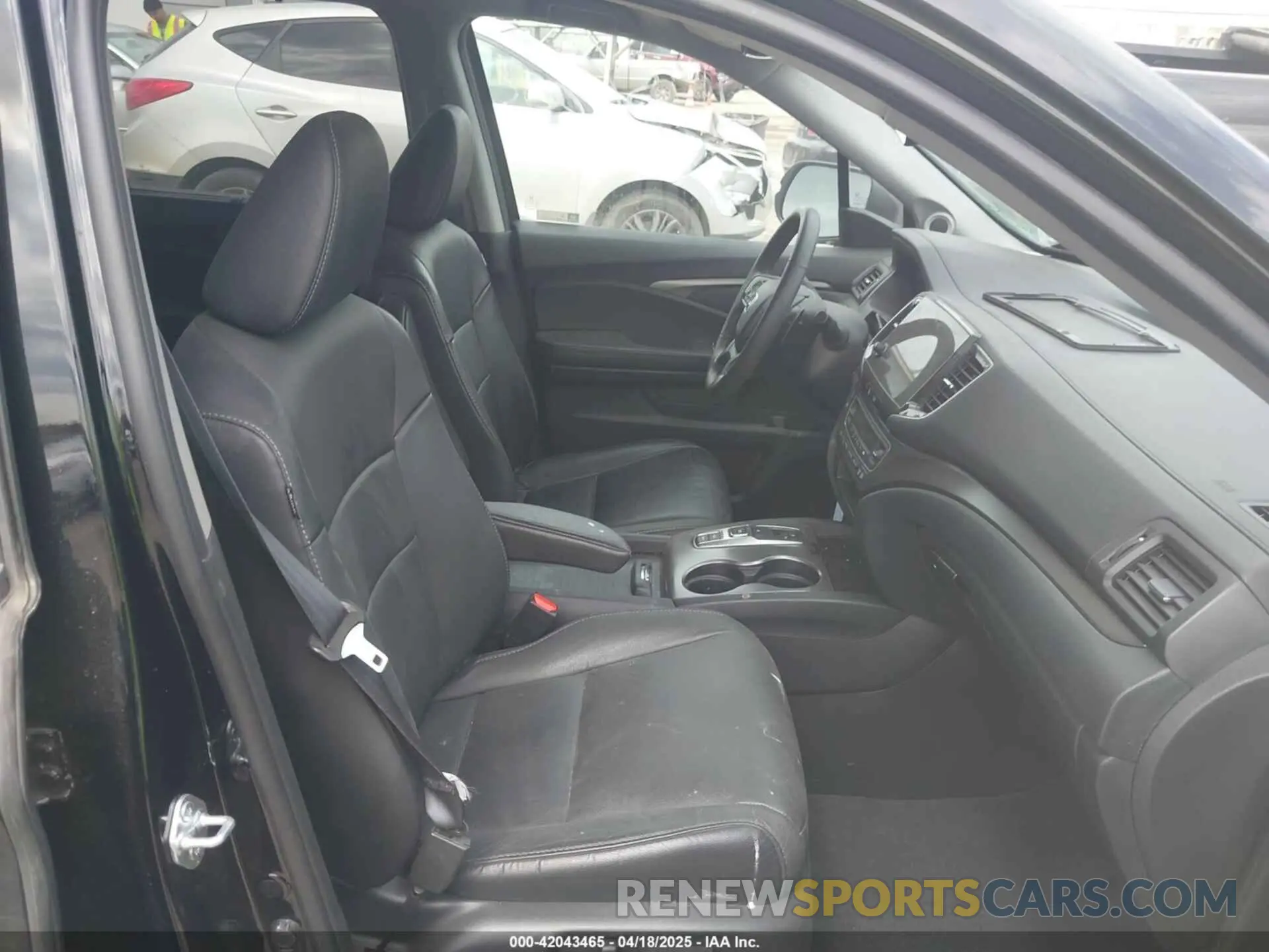 5 fotografías del automóvil dañado 5FNYF6H51MB069839 HONDA PILOT 2021