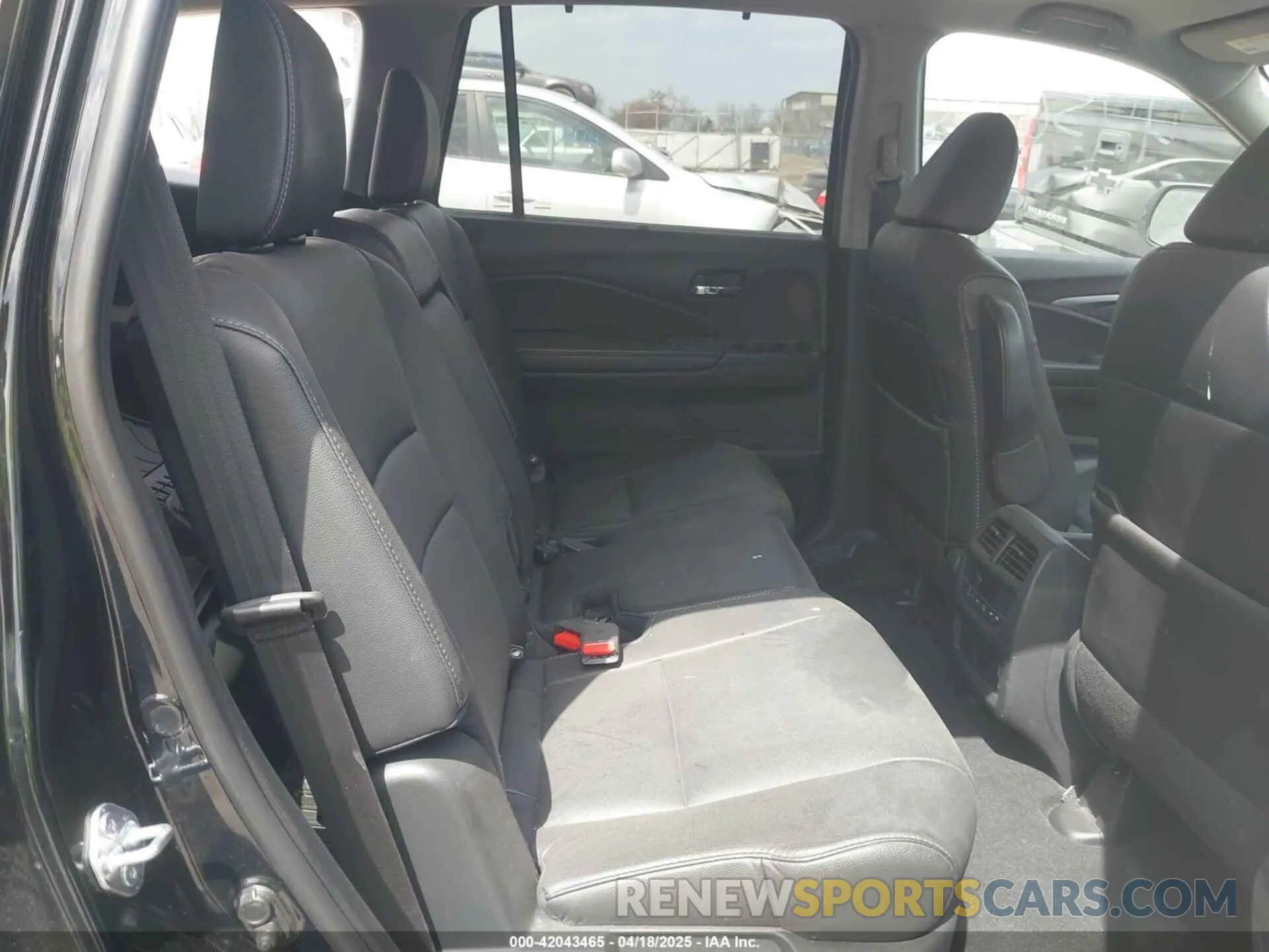 8 fotografías del automóvil dañado 5FNYF6H51MB069839 HONDA PILOT 2021