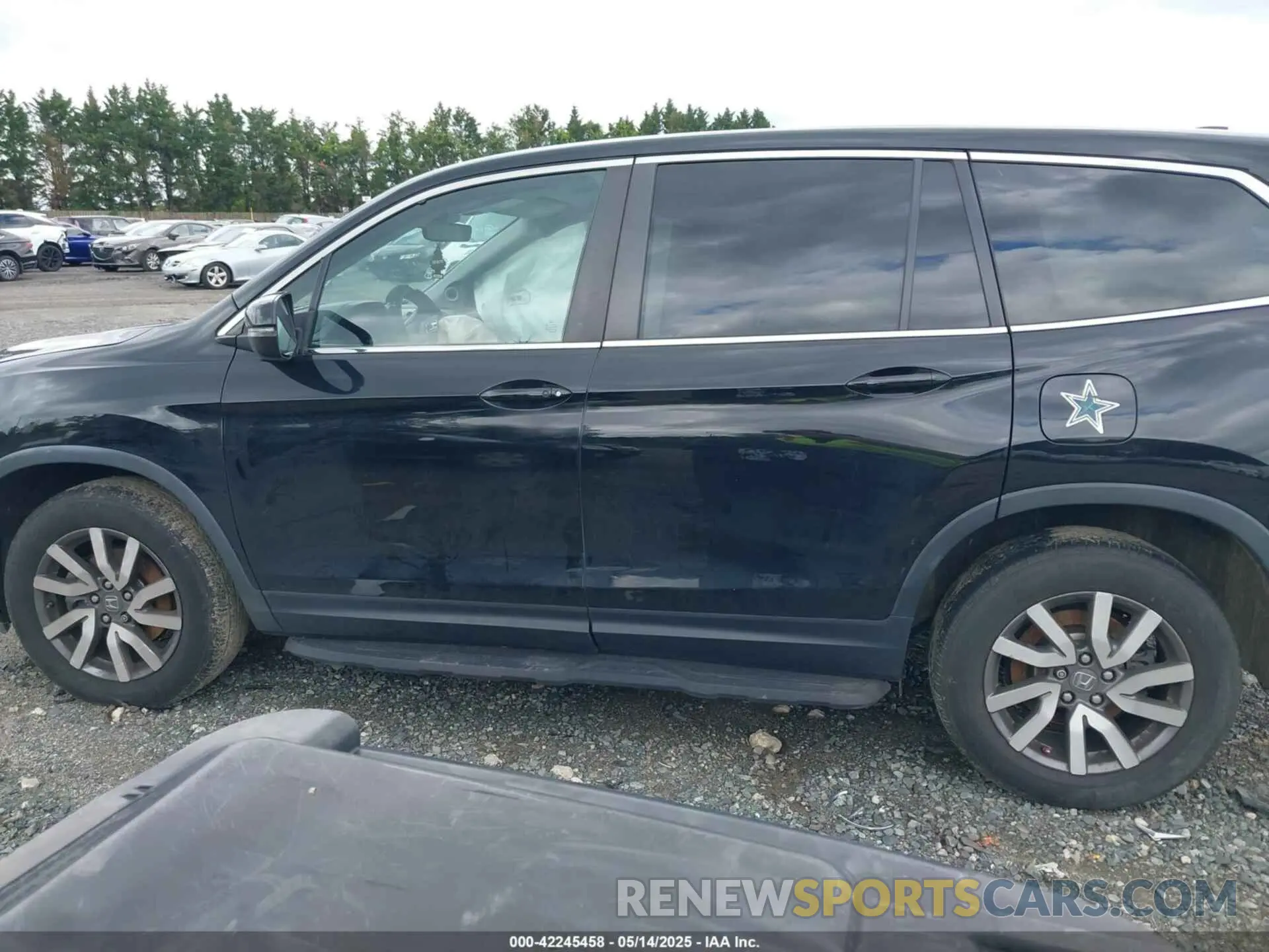 13 fotografías del automóvil dañado 5FNYF6H52MB072796 HONDA PILOT 2021