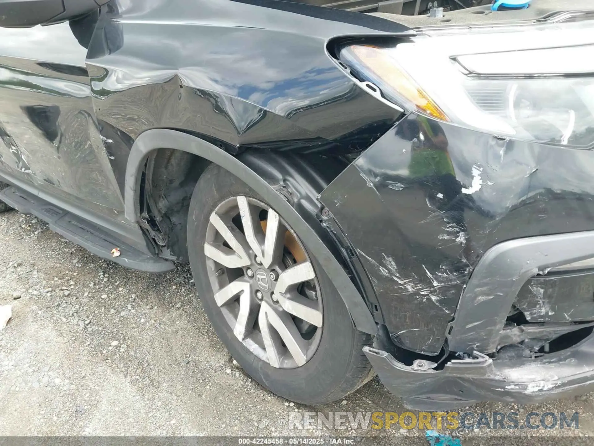 6 fotografías del automóvil dañado 5FNYF6H52MB072796 HONDA PILOT 2021