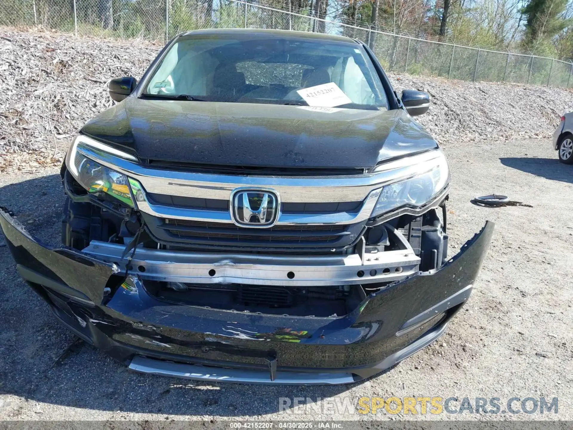 12 fotografías del automóvil dañado 5FNYF6H52MB072832 HONDA PILOT 2021