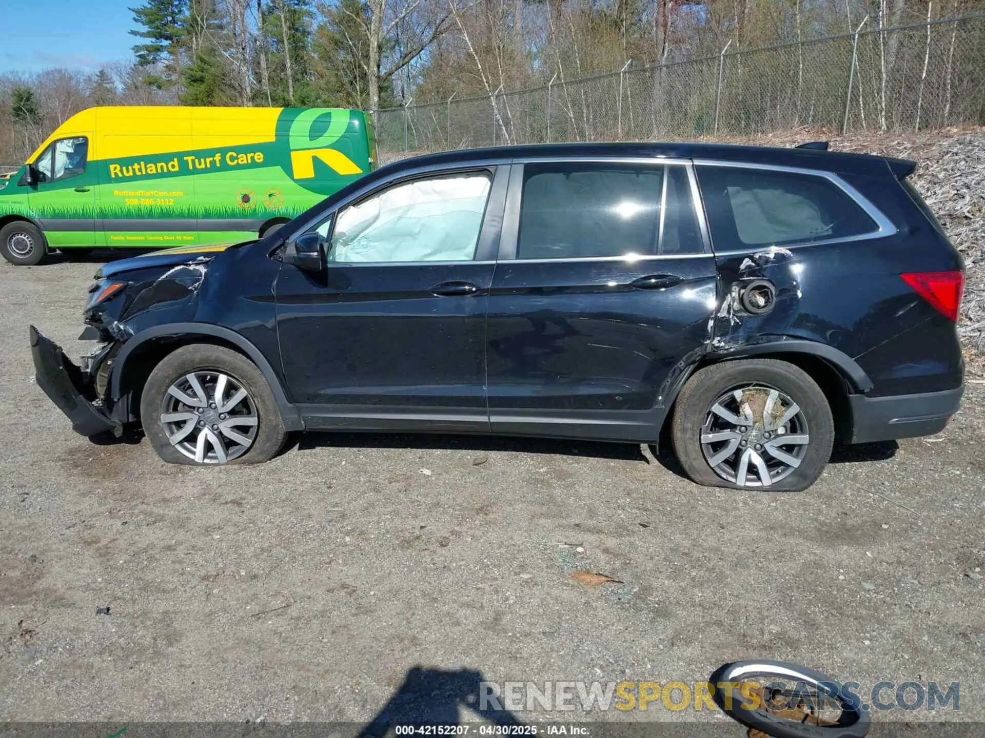 14 fotografías del automóvil dañado 5FNYF6H52MB072832 HONDA PILOT 2021
