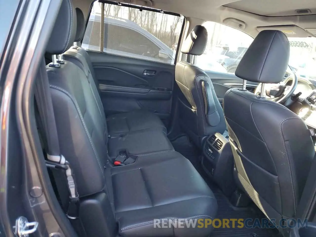 10 fotografías del automóvil dañado 5FNYF6H53MB073844 HONDA PILOT 2021