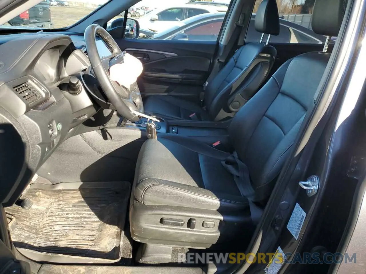 7 fotografías del automóvil dañado 5FNYF6H53MB073844 HONDA PILOT 2021