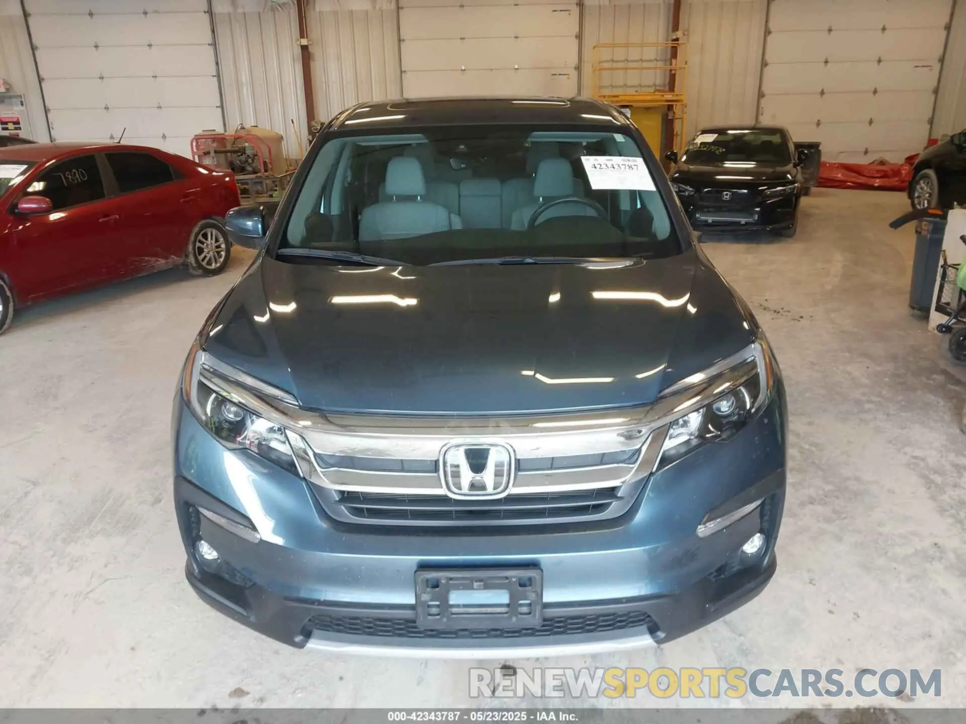 12 fotografías del automóvil dañado 5FNYF6H54MB082455 HONDA PILOT 2021