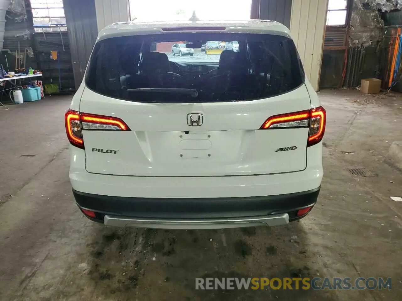 6 fotografías del automóvil dañado 5FNYF6H56MB003786 HONDA PILOT 2021