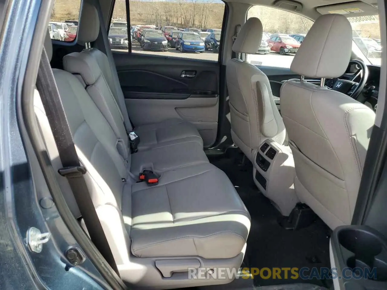 11 fotografías del automóvil dañado 5FNYF6H57MB046632 HONDA PILOT 2021