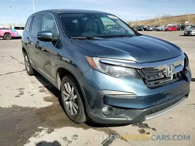 14 fotografías del automóvil dañado 5FNYF6H57MB046632 HONDA PILOT 2021