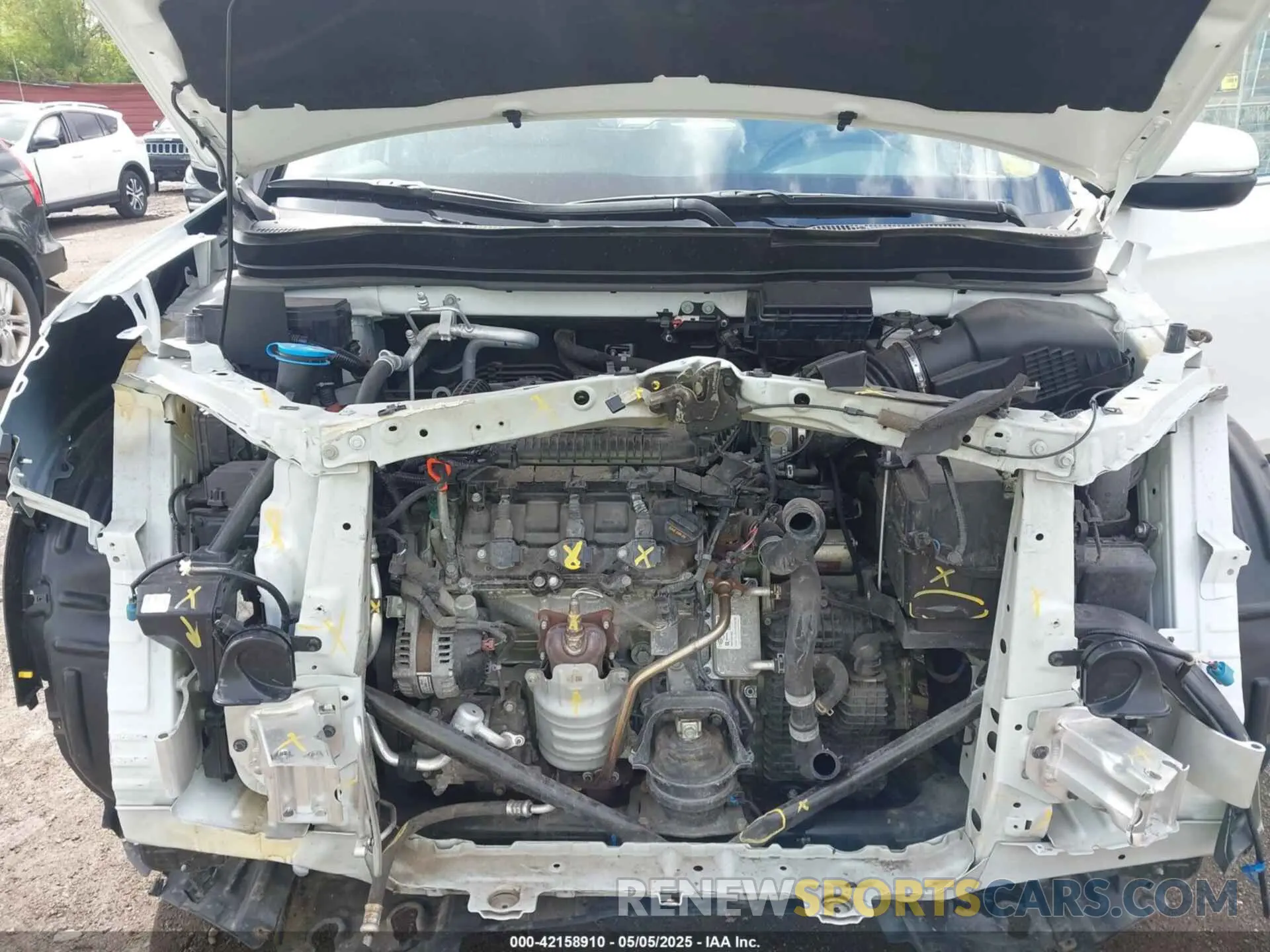 10 fotografías del automóvil dañado 5FNYF6H57MB054147 HONDA PILOT 2021