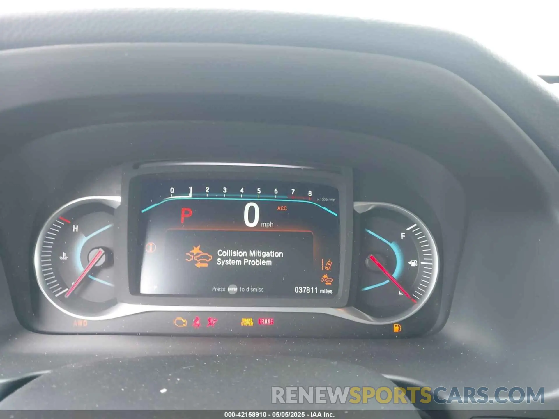 7 fotografías del automóvil dañado 5FNYF6H57MB054147 HONDA PILOT 2021