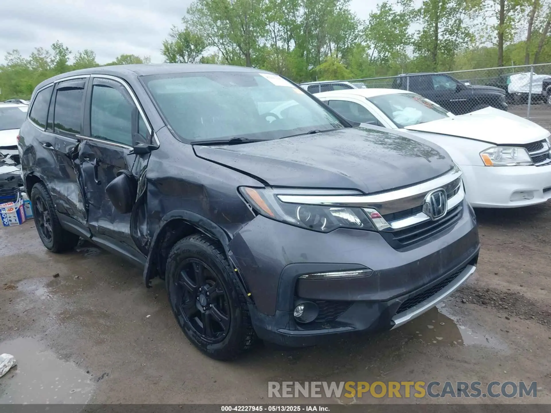 1 fotografías del automóvil dañado 5FNYF6H57MB072227 HONDA PILOT 2021