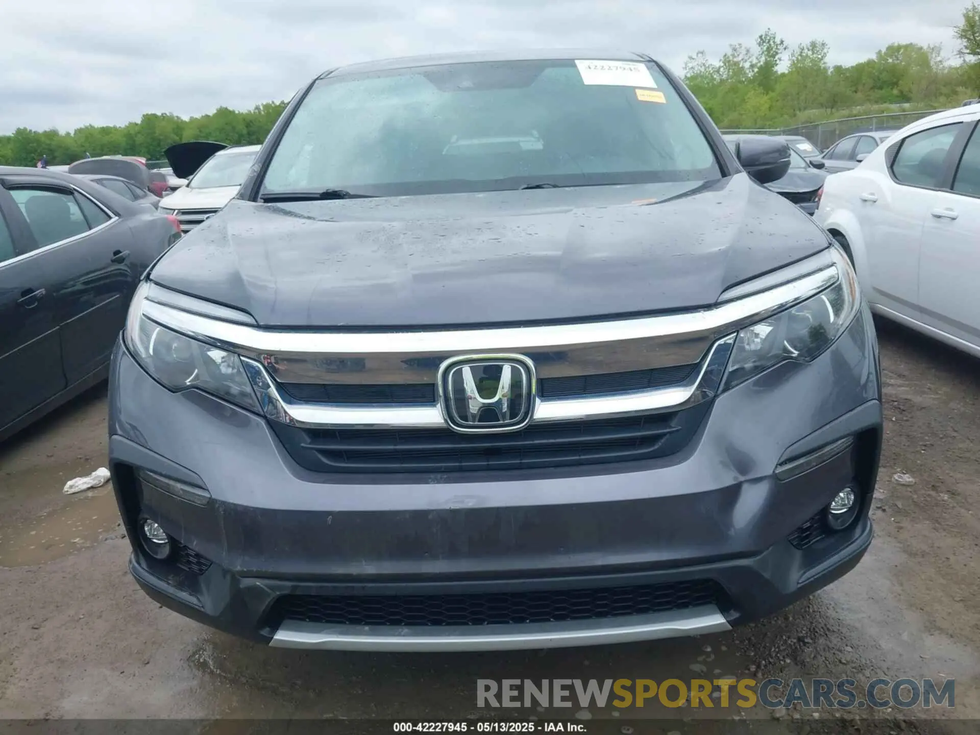12 fotografías del automóvil dañado 5FNYF6H57MB072227 HONDA PILOT 2021
