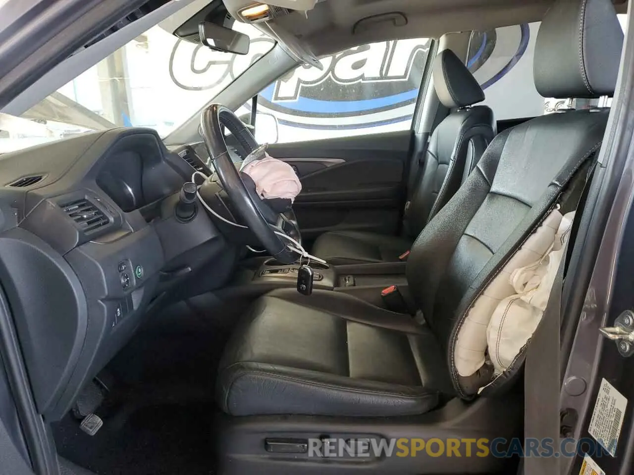 7 fotografías del automóvil dañado 5FNYF6H58MB001098 HONDA PILOT 2021