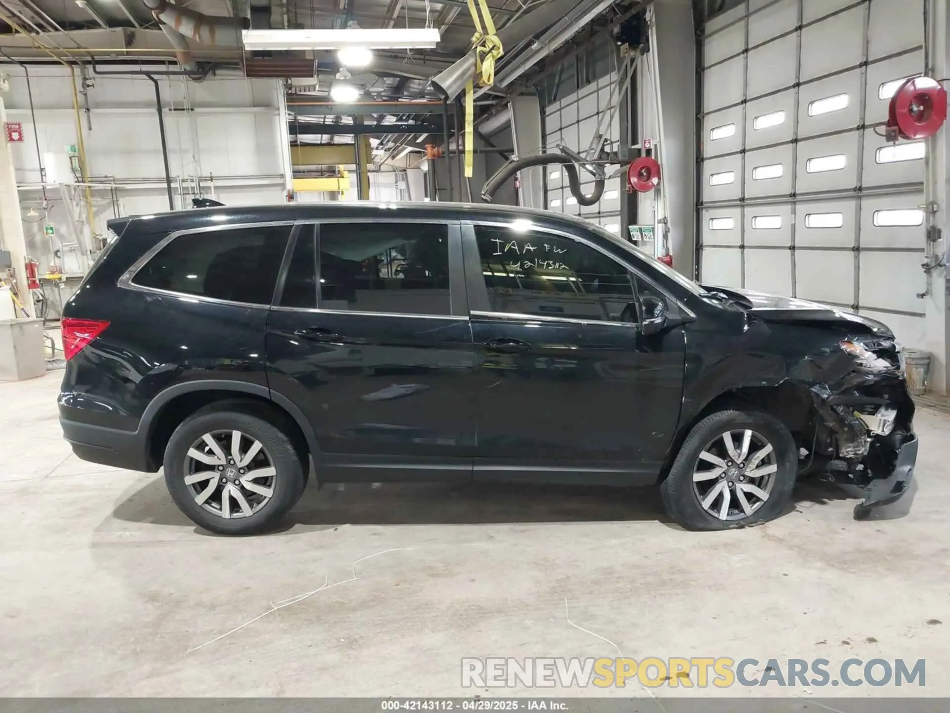 13 fotografías del automóvil dañado 5FNYF6H58MB092860 HONDA PILOT 2021