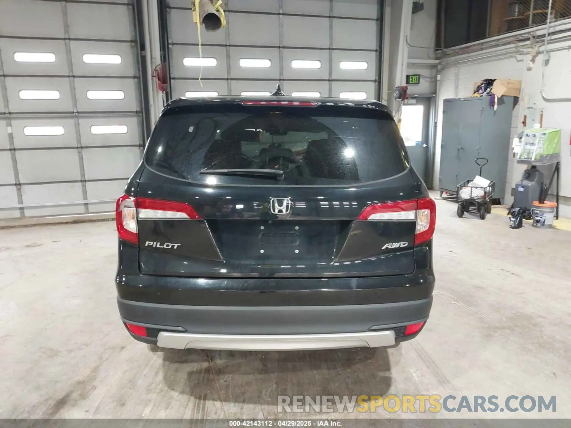 16 fotografías del automóvil dañado 5FNYF6H58MB092860 HONDA PILOT 2021