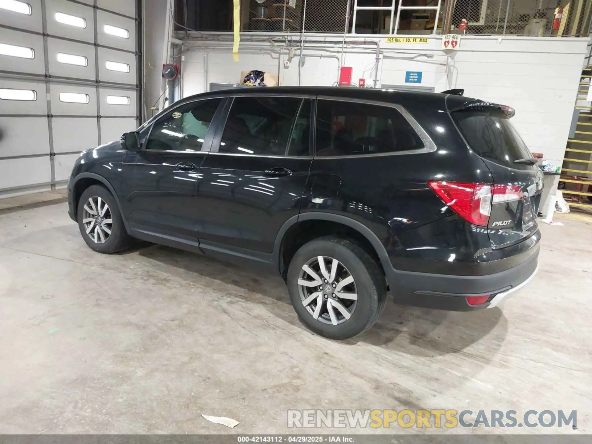 3 fotografías del automóvil dañado 5FNYF6H58MB092860 HONDA PILOT 2021