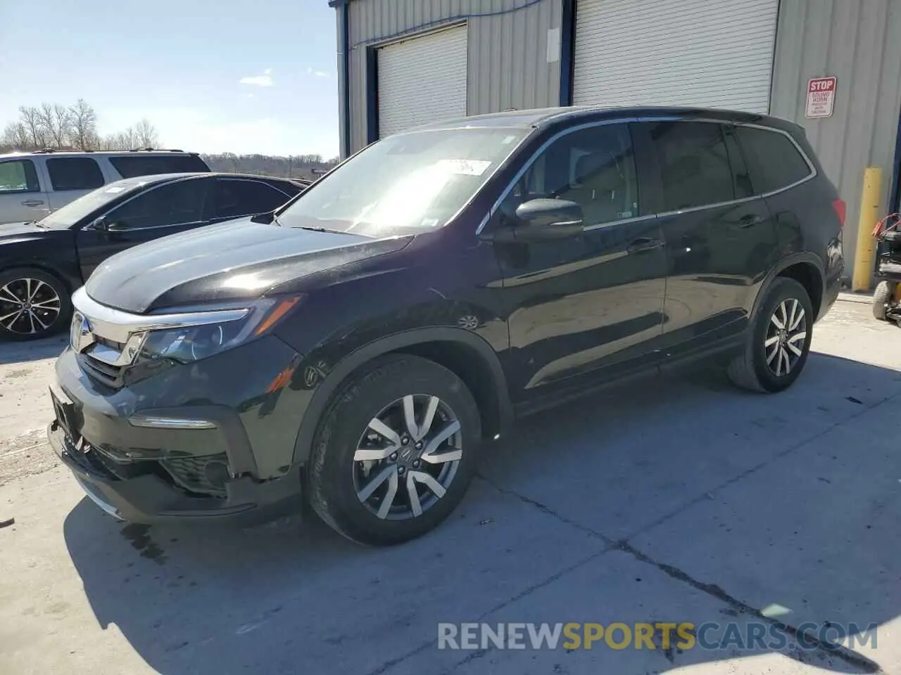 1 fotografías del automóvil dañado 5FNYF6H59MB004544 HONDA PILOT 2021