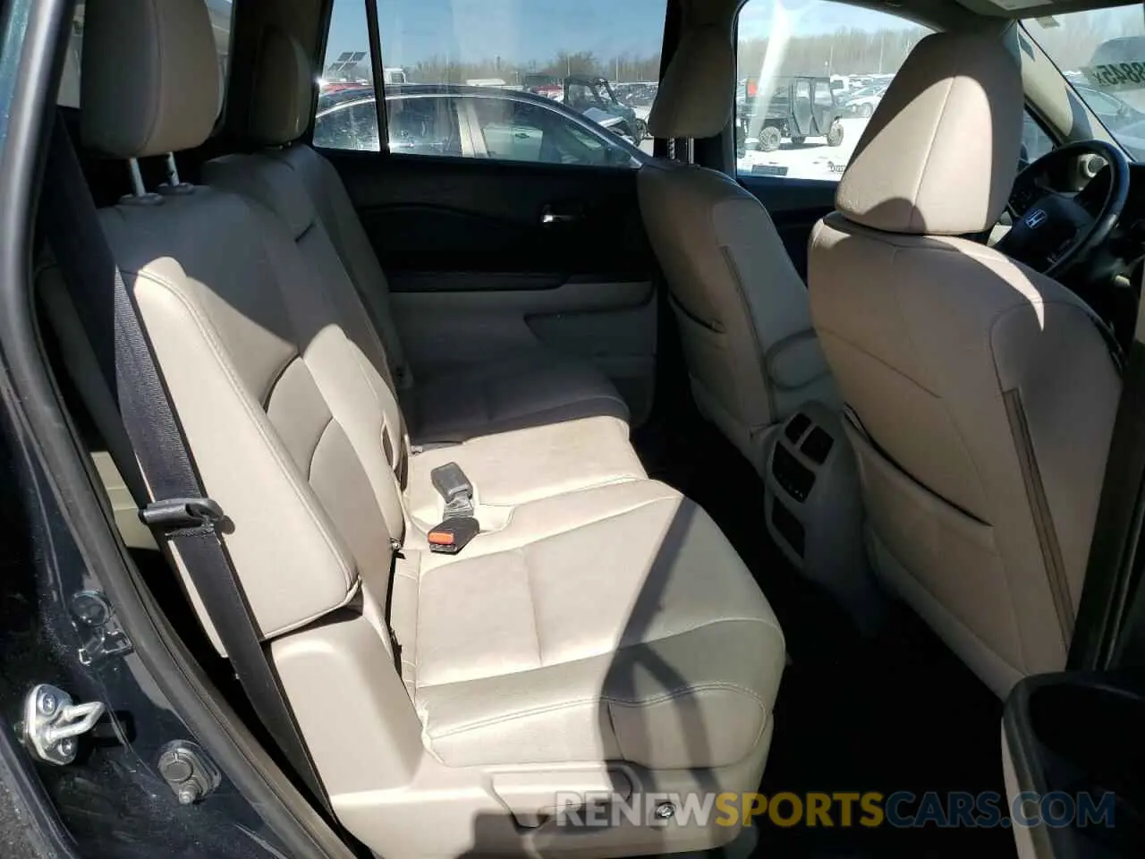 11 fotografías del automóvil dañado 5FNYF6H59MB004544 HONDA PILOT 2021