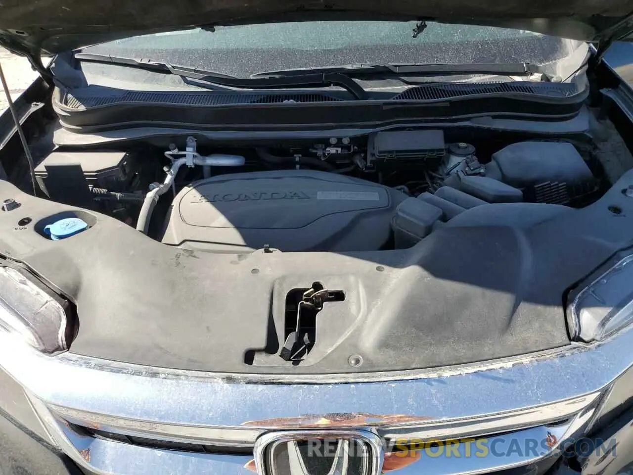 13 fotografías del automóvil dañado 5FNYF6H59MB004544 HONDA PILOT 2021