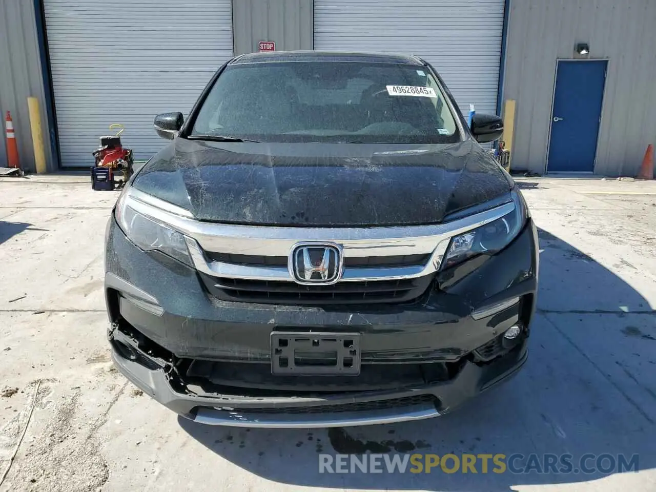 5 fotografías del automóvil dañado 5FNYF6H59MB004544 HONDA PILOT 2021
