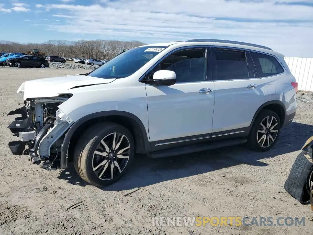 1 fotografías del automóvil dañado 5FNYF6H60MB003159 HONDA PILOT 2021