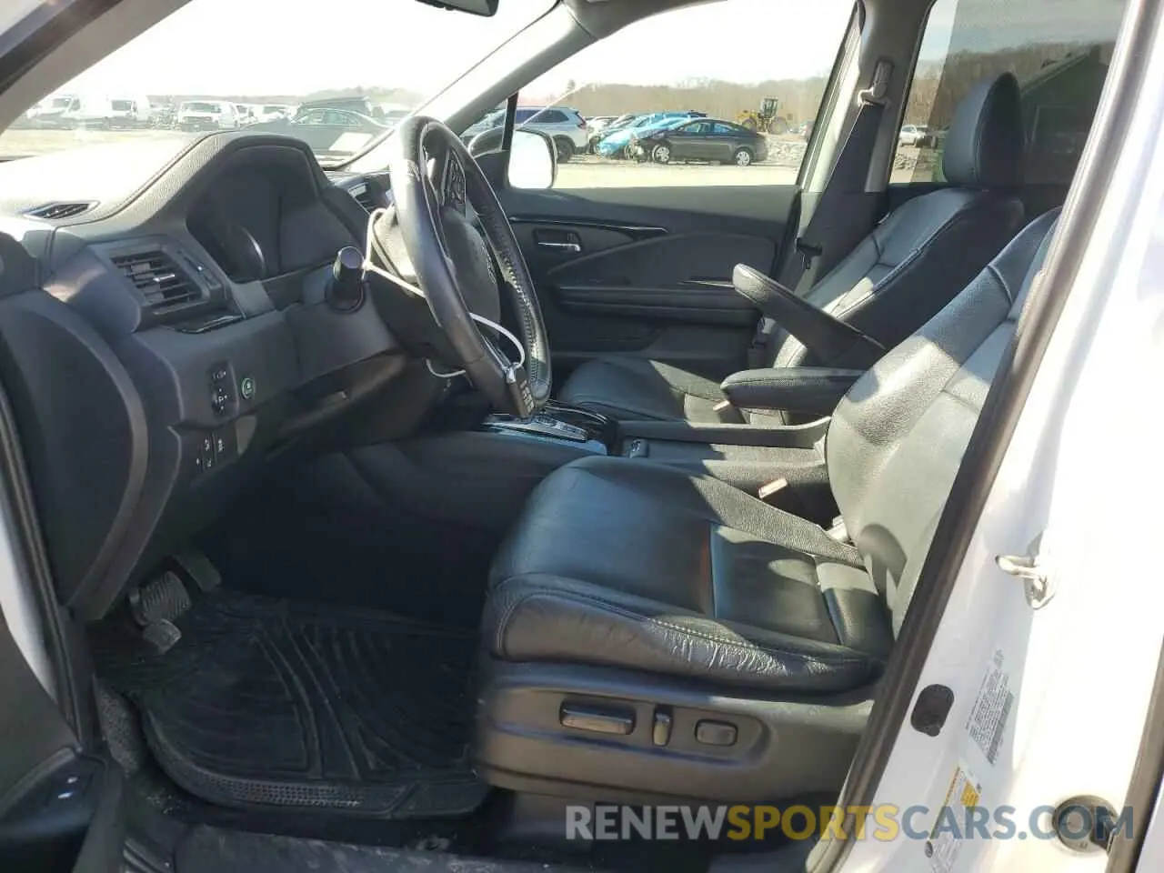 7 fotografías del automóvil dañado 5FNYF6H60MB003159 HONDA PILOT 2021