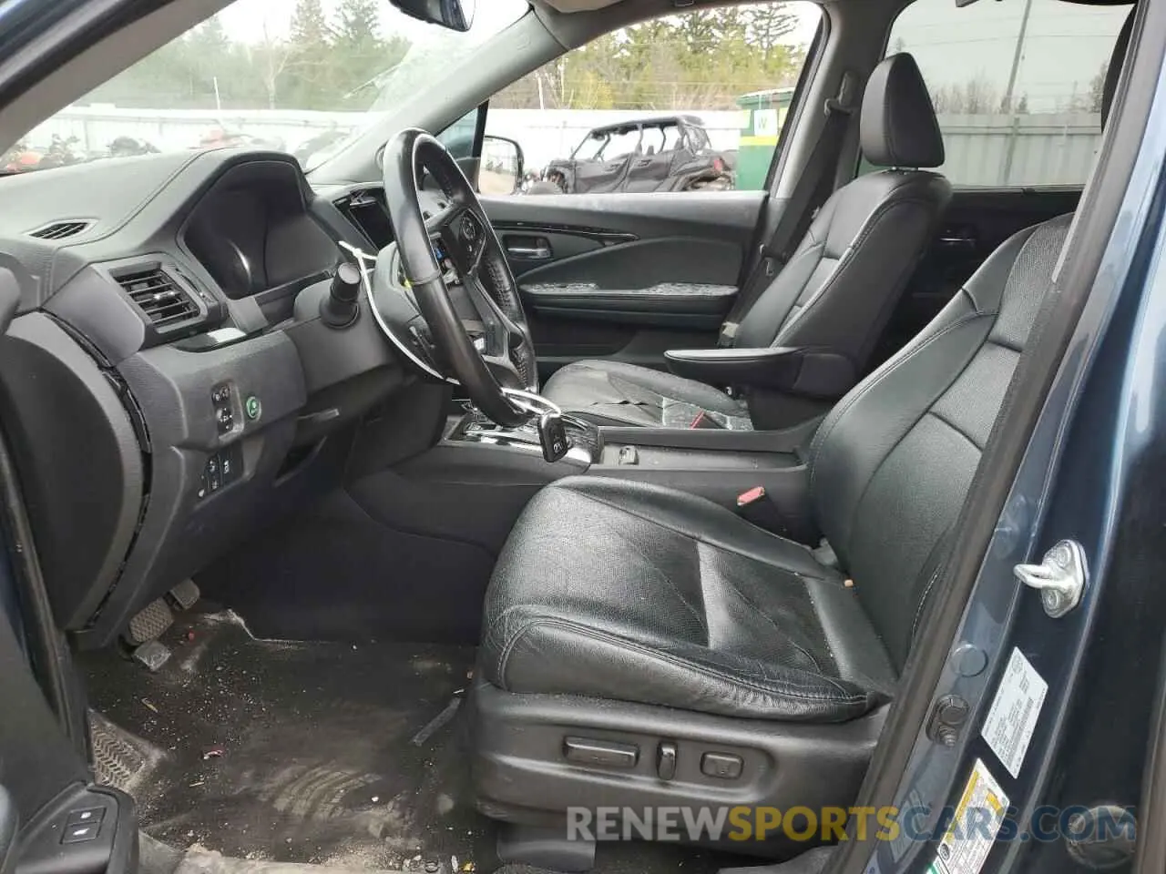 7 fotografías del automóvil dañado 5FNYF6H62MB504571 HONDA PILOT 2021