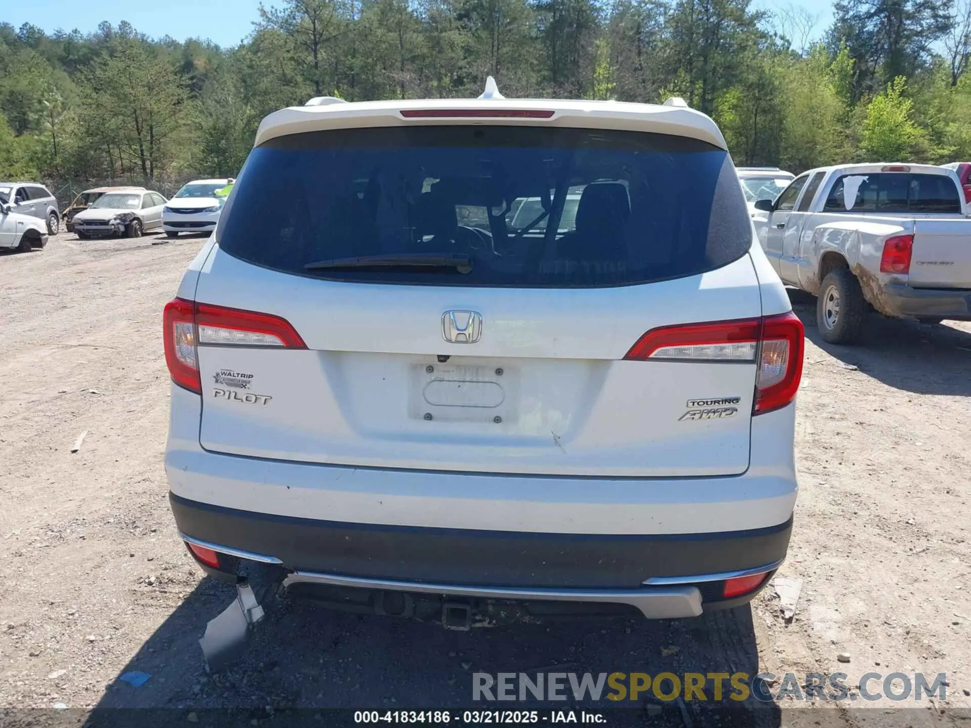 15 fotografías del automóvil dañado 5FNYF6H64MB074946 HONDA PILOT 2021