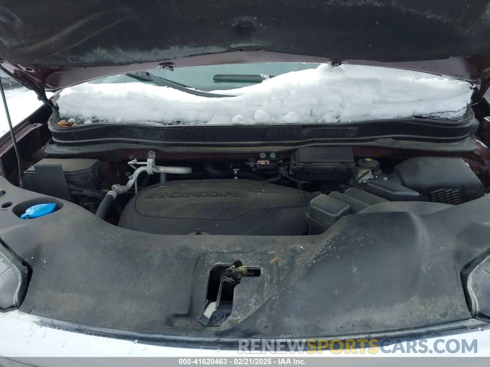 10 fotografías del automóvil dañado 5FNYF6H66MB028843 HONDA PILOT 2021