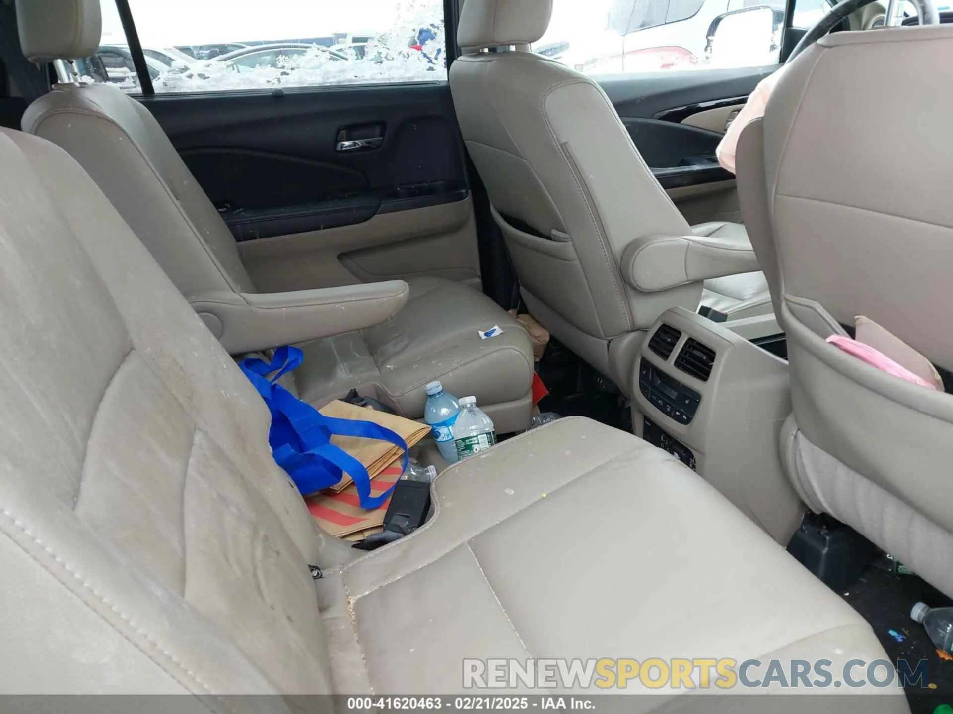 8 fotografías del automóvil dañado 5FNYF6H66MB028843 HONDA PILOT 2021