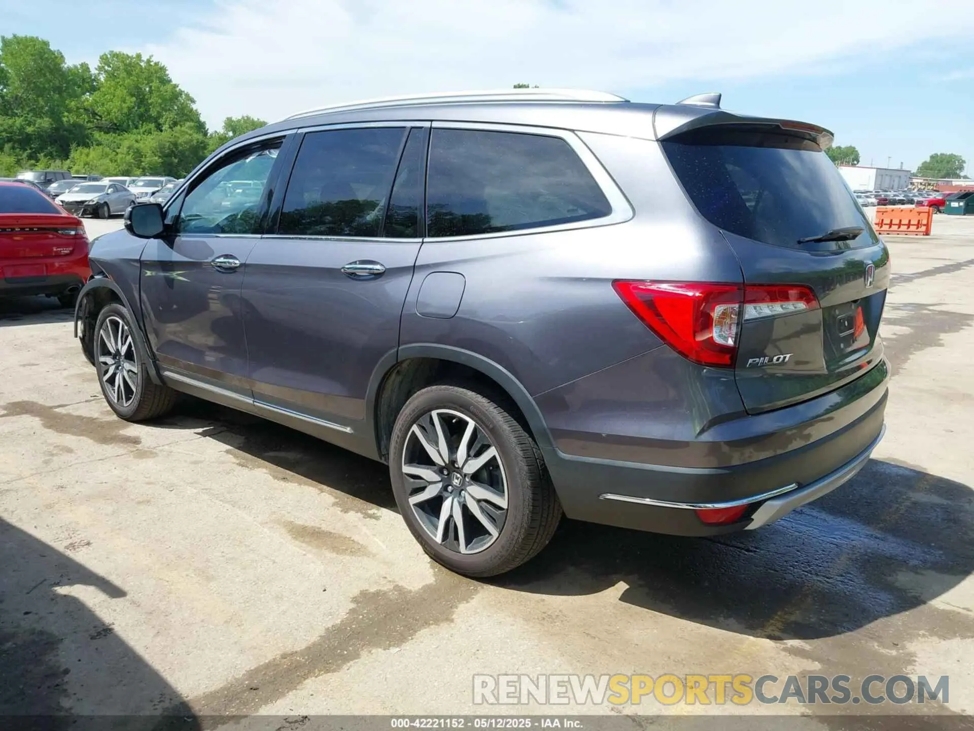 3 fotografías del automóvil dañado 5FNYF6H66MB081767 HONDA PILOT 2021