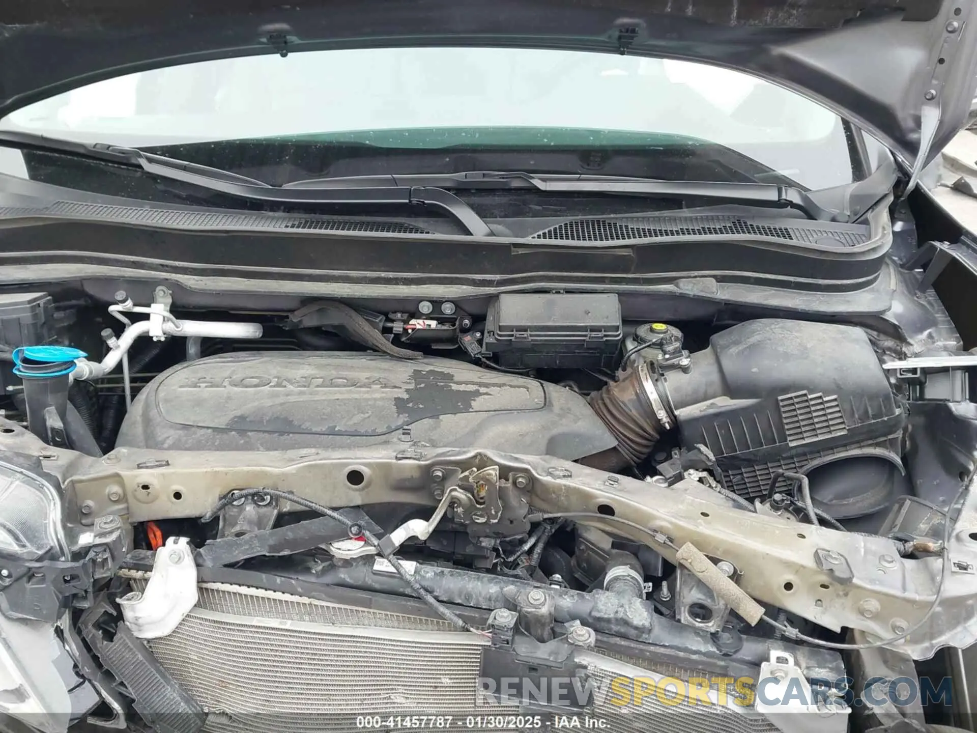 10 fotografías del automóvil dañado 5FNYF6H67MB078876 HONDA PILOT 2021