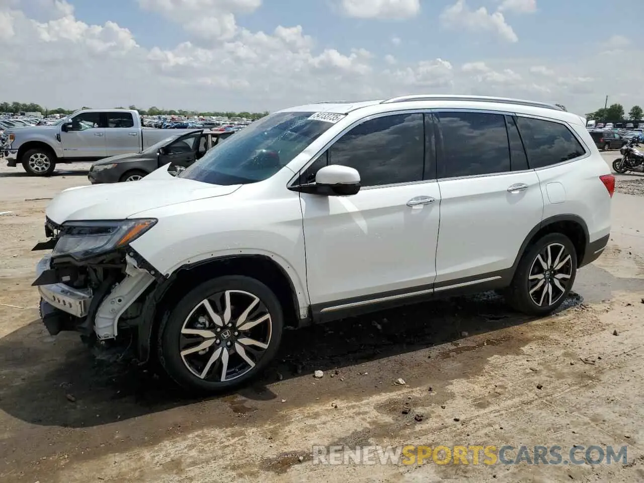 1 fotografías del automóvil dañado 5FNYF6H68MB077008 HONDA PILOT 2021