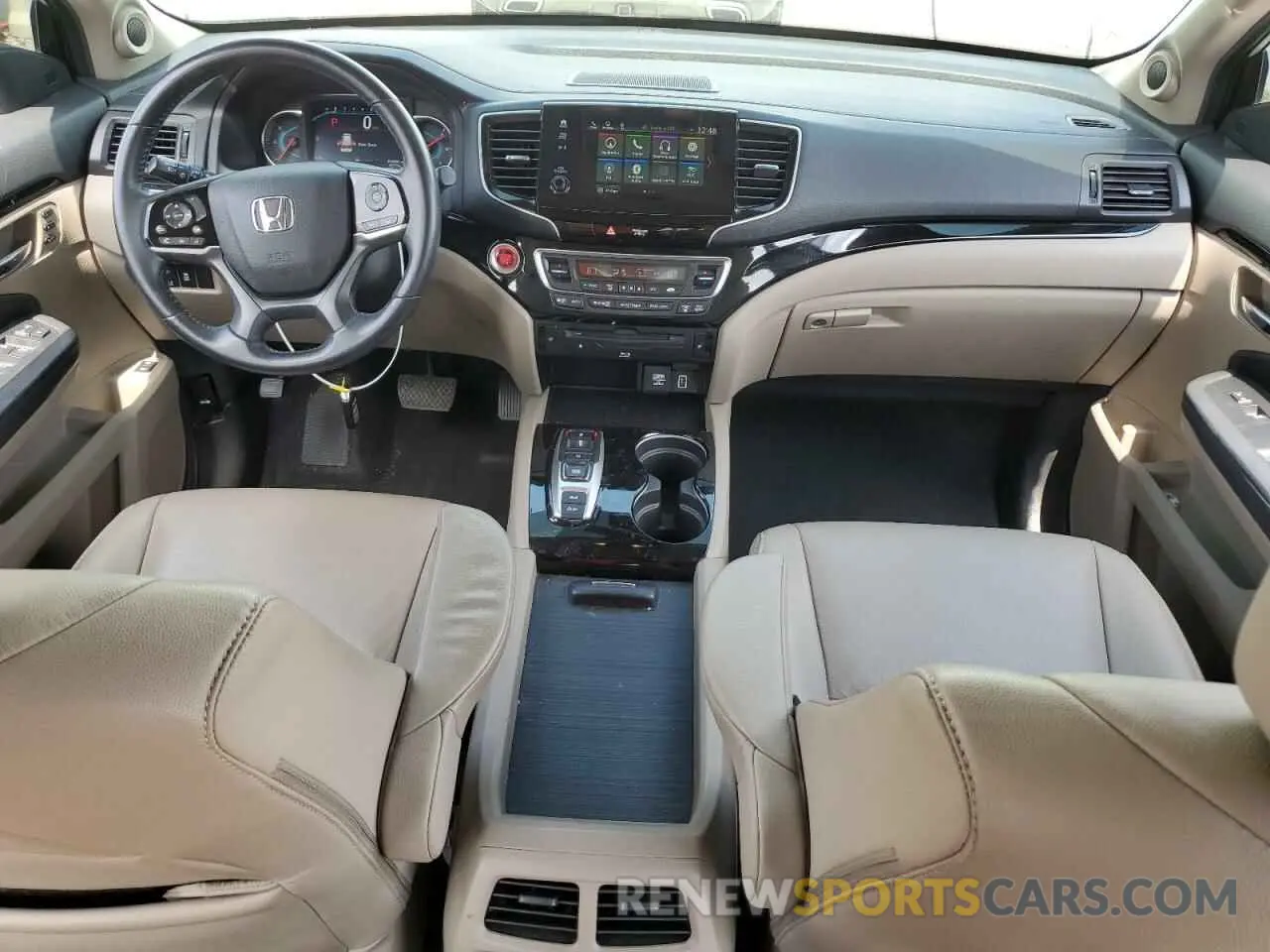 8 fotografías del automóvil dañado 5FNYF6H68MB077008 HONDA PILOT 2021