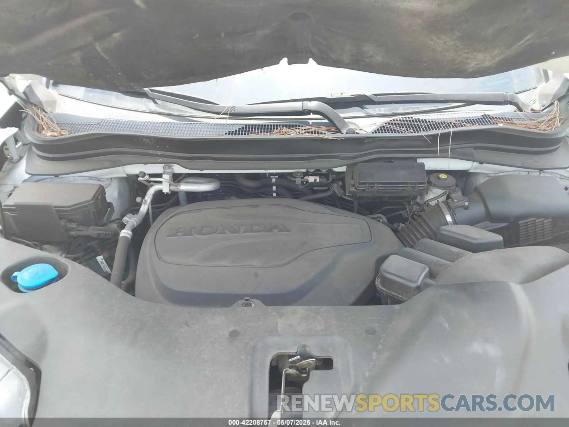 10 fotografías del automóvil dañado 5FNYF6H71MB036843 HONDA PILOT 2021