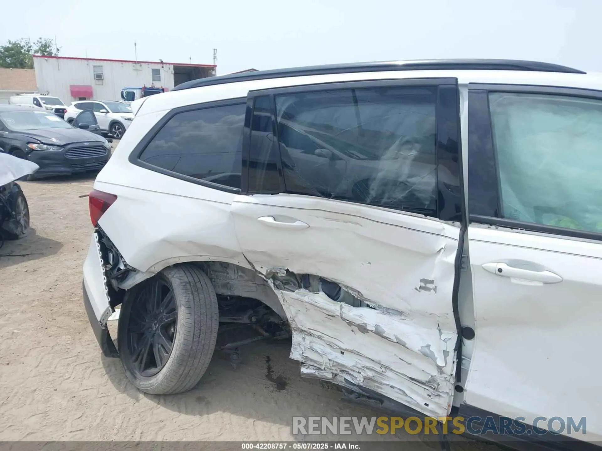 6 fotografías del automóvil dañado 5FNYF6H71MB036843 HONDA PILOT 2021
