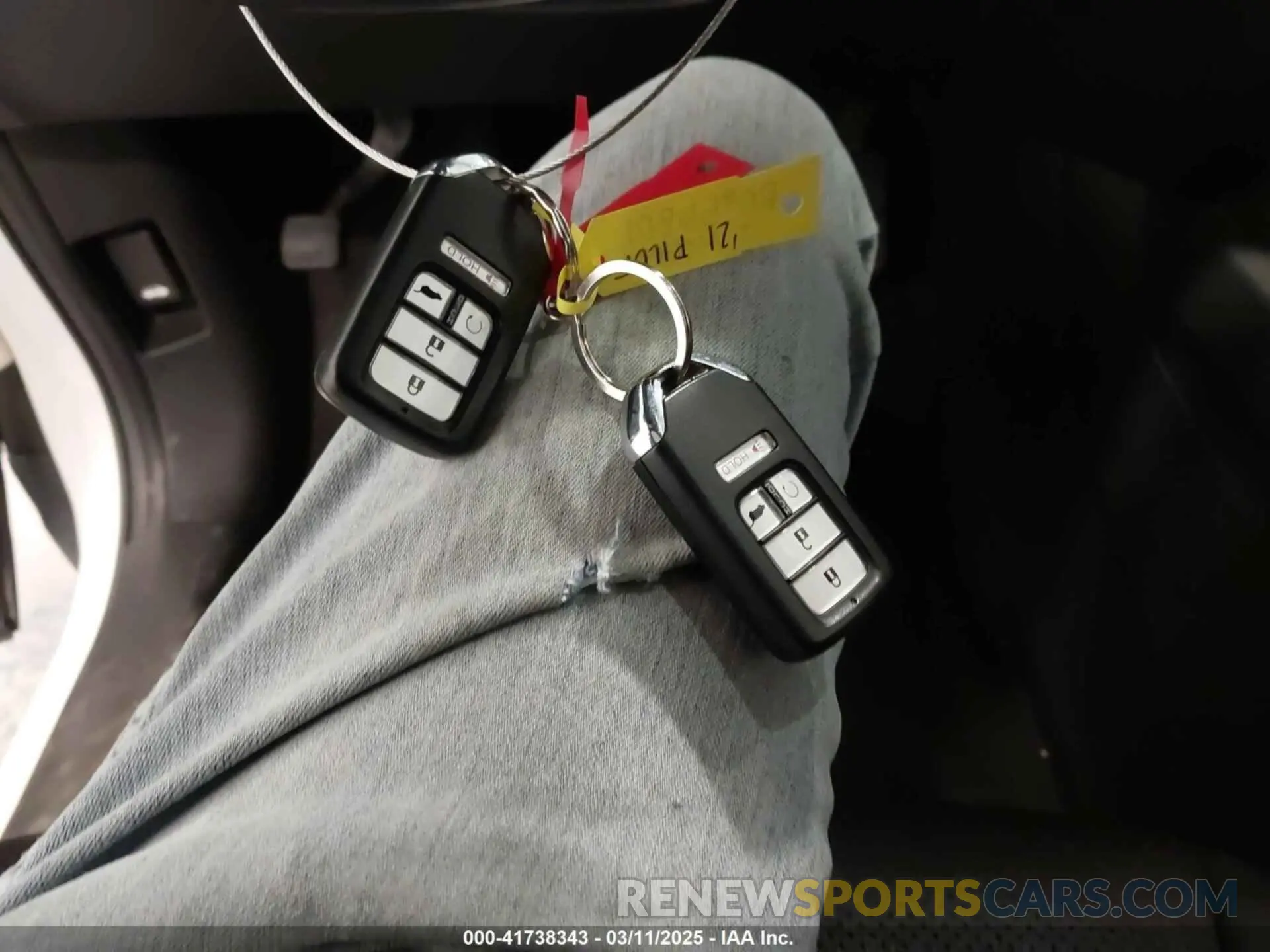 11 fotografías del automóvil dañado 5FNYF6H71MB056610 HONDA PILOT 2021