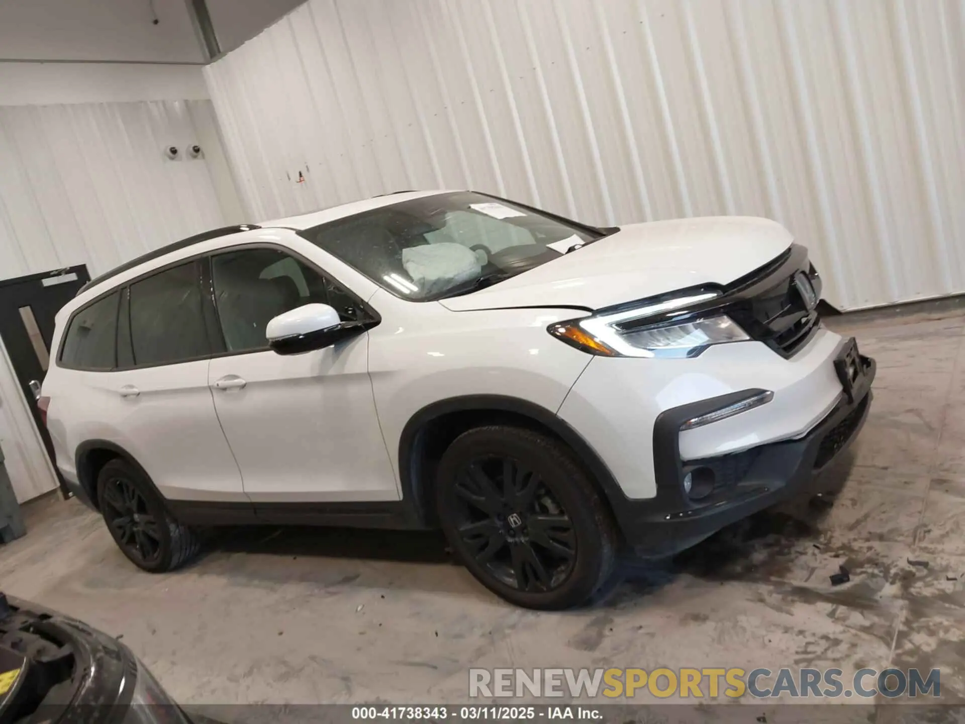 13 fotografías del automóvil dañado 5FNYF6H71MB056610 HONDA PILOT 2021