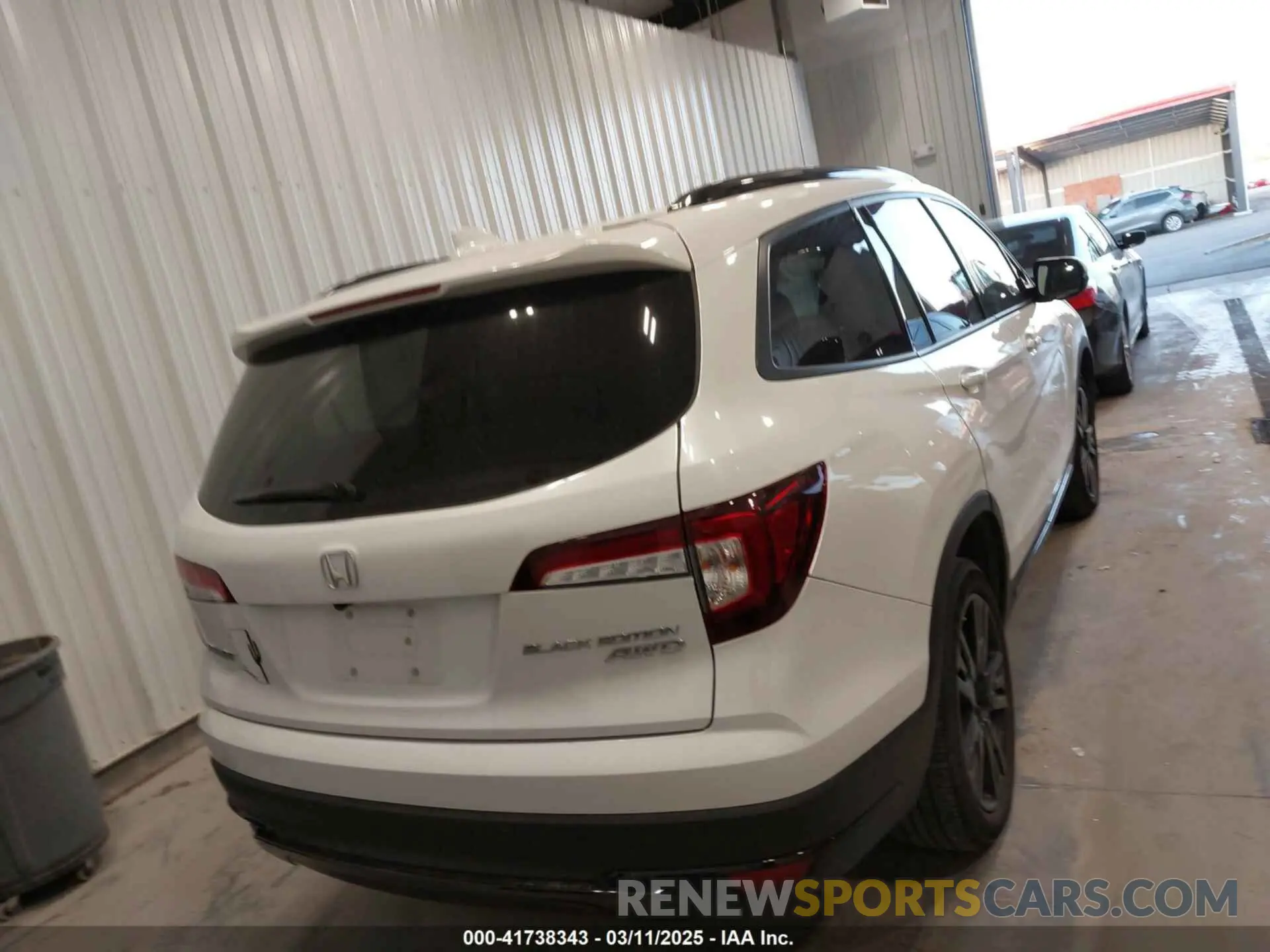 16 fotografías del automóvil dañado 5FNYF6H71MB056610 HONDA PILOT 2021
