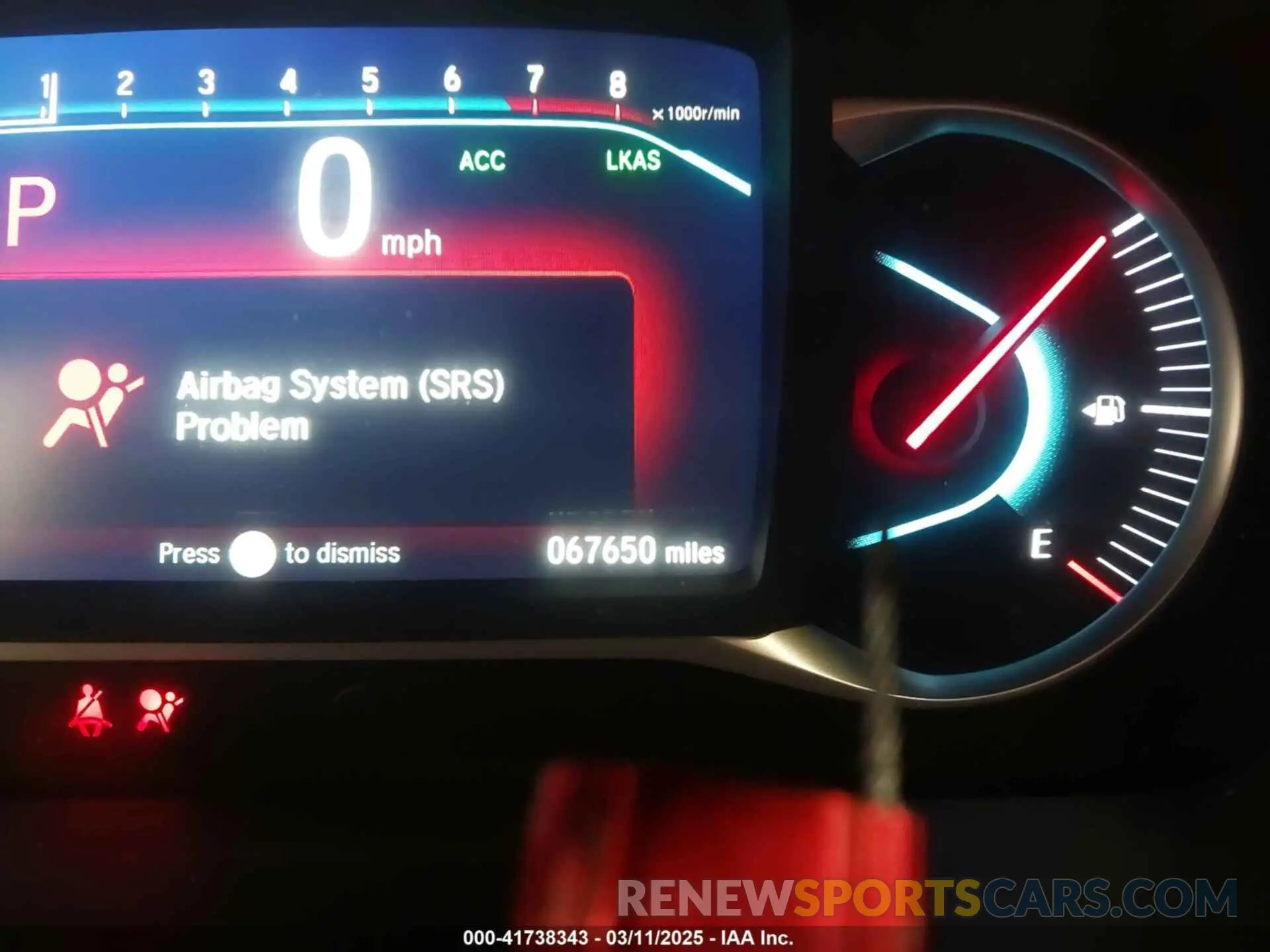 7 fotografías del automóvil dañado 5FNYF6H71MB056610 HONDA PILOT 2021