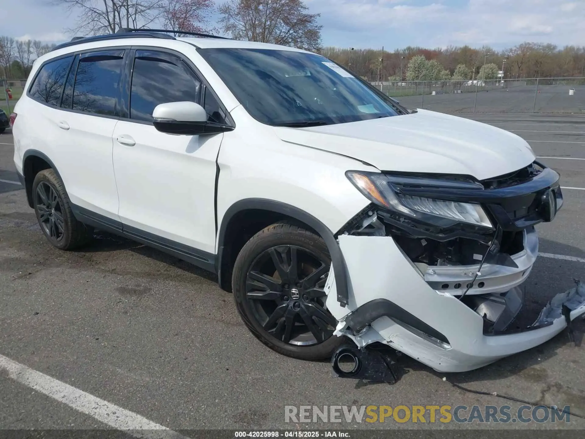 1 fotografías del automóvil dañado 5FNYF6H72MB067664 HONDA PILOT 2021