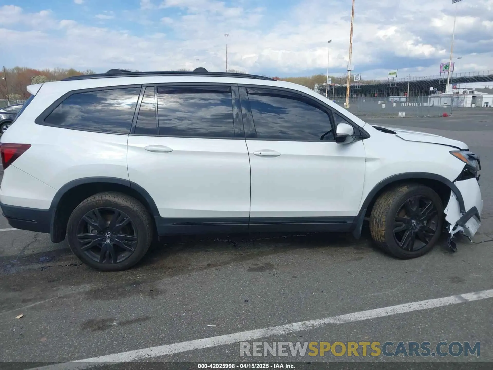 13 fotografías del automóvil dañado 5FNYF6H72MB067664 HONDA PILOT 2021