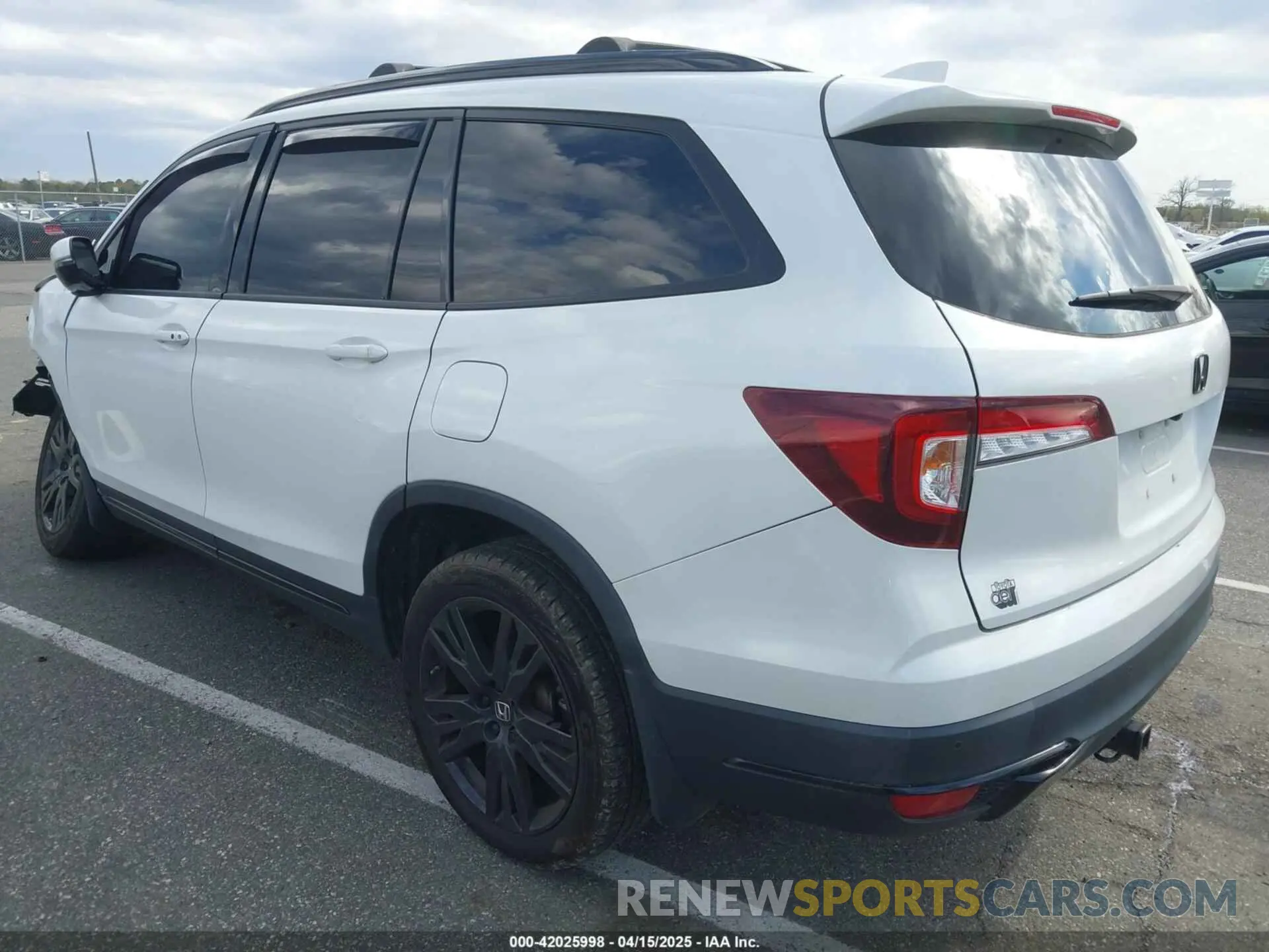 3 fotografías del automóvil dañado 5FNYF6H72MB067664 HONDA PILOT 2021