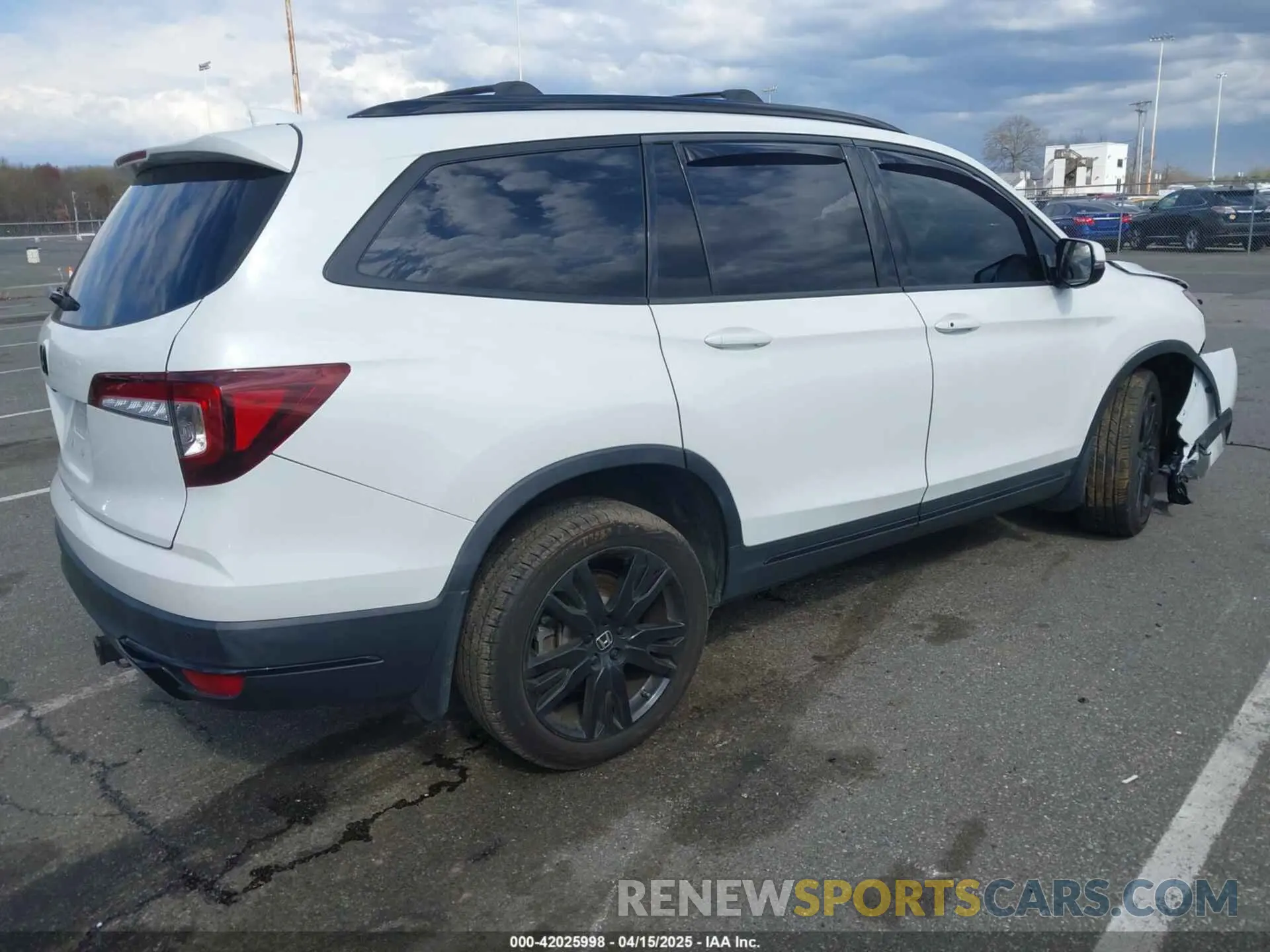 4 fotografías del automóvil dañado 5FNYF6H72MB067664 HONDA PILOT 2021