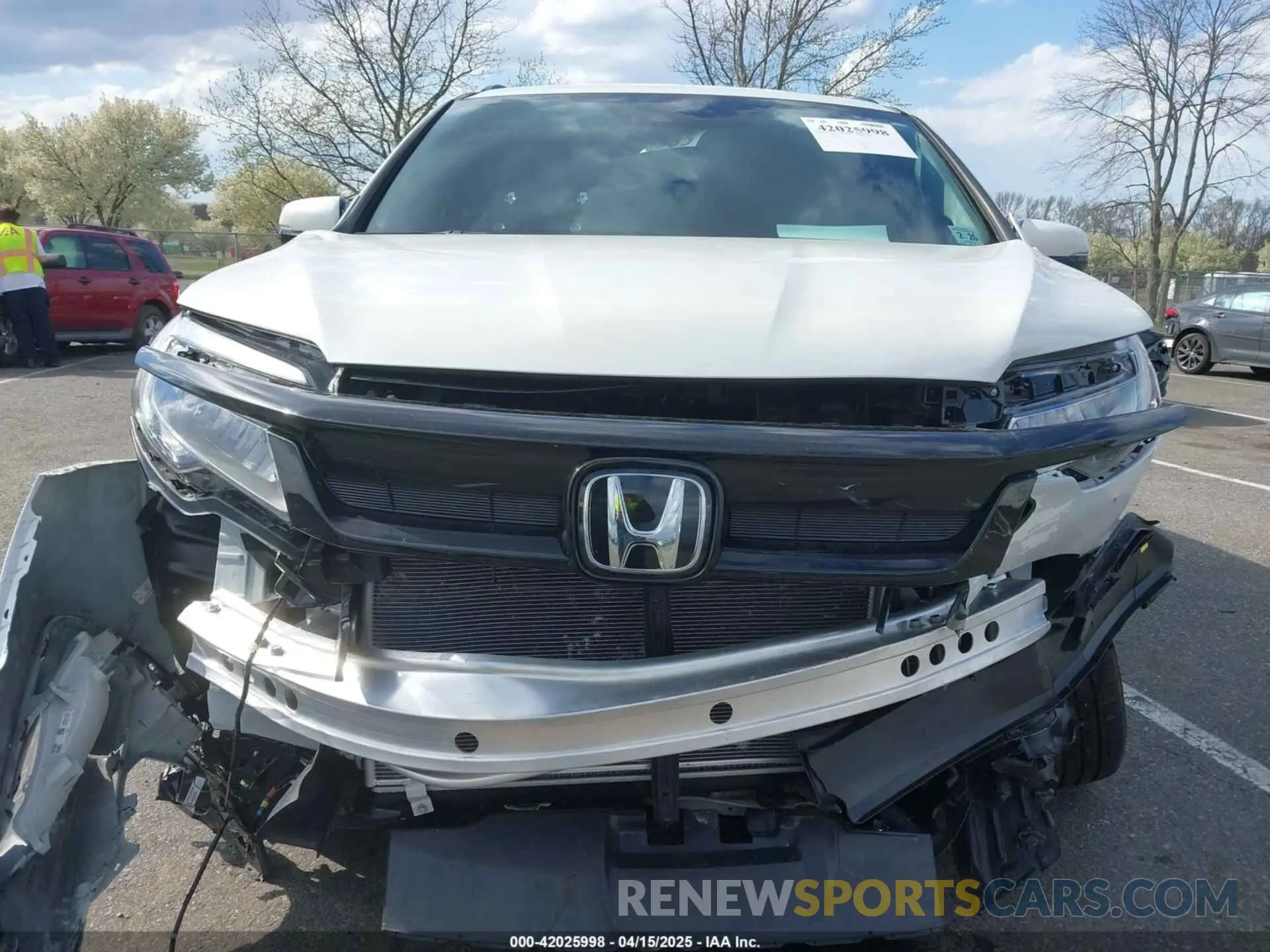 6 fotografías del automóvil dañado 5FNYF6H72MB067664 HONDA PILOT 2021