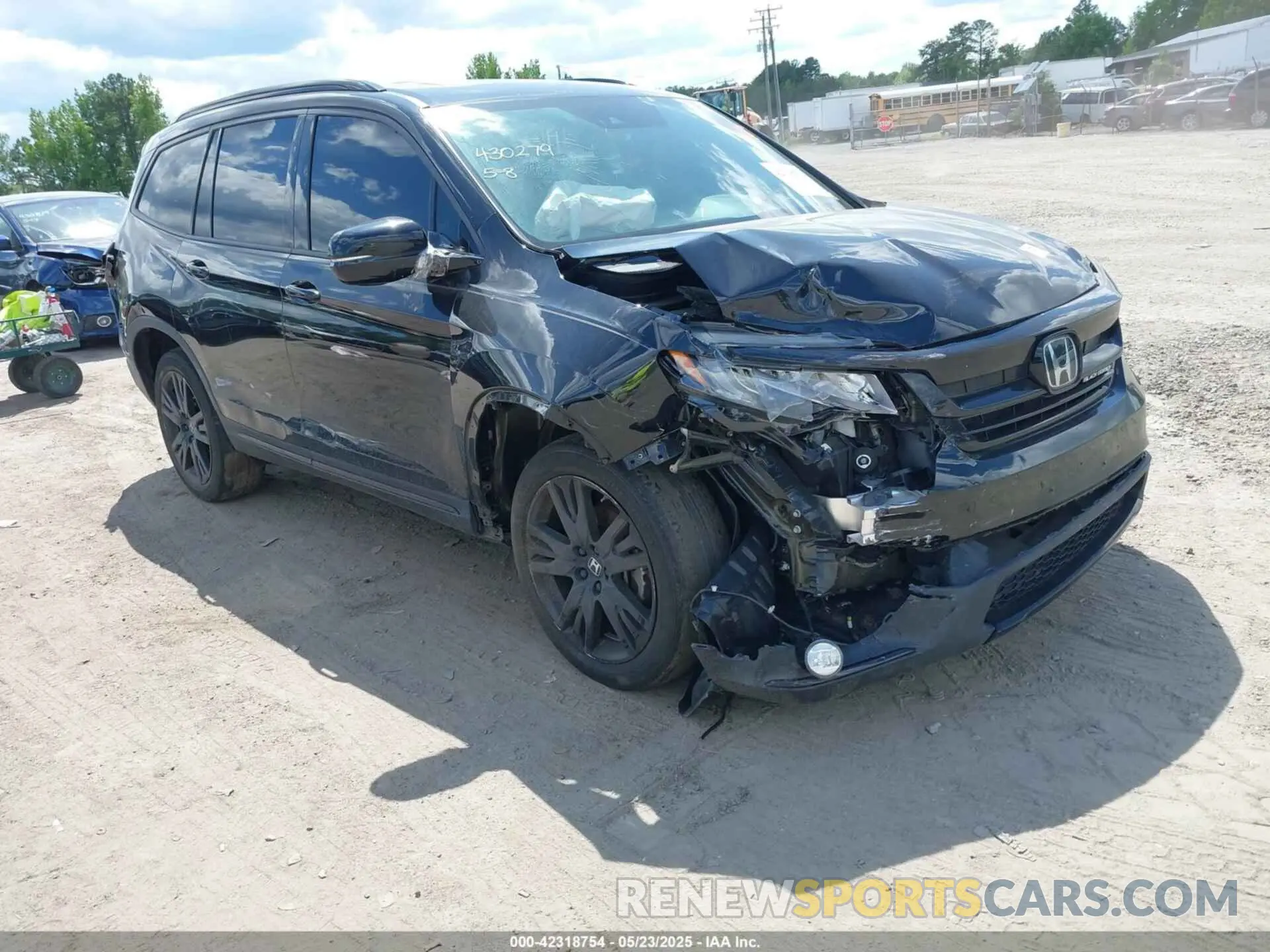 1 fotografías del automóvil dañado 5FNYF6H74MB068508 HONDA PILOT 2021