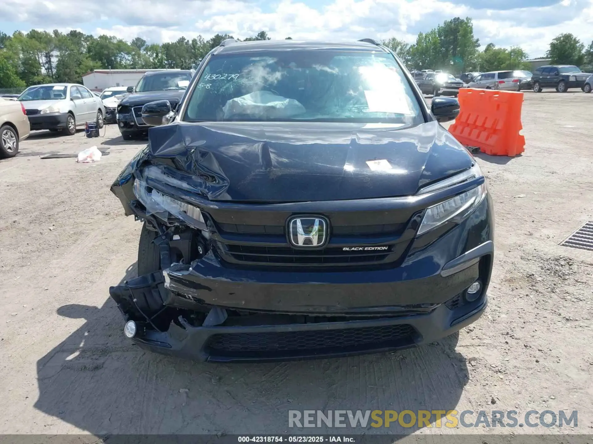 11 fotografías del automóvil dañado 5FNYF6H74MB068508 HONDA PILOT 2021
