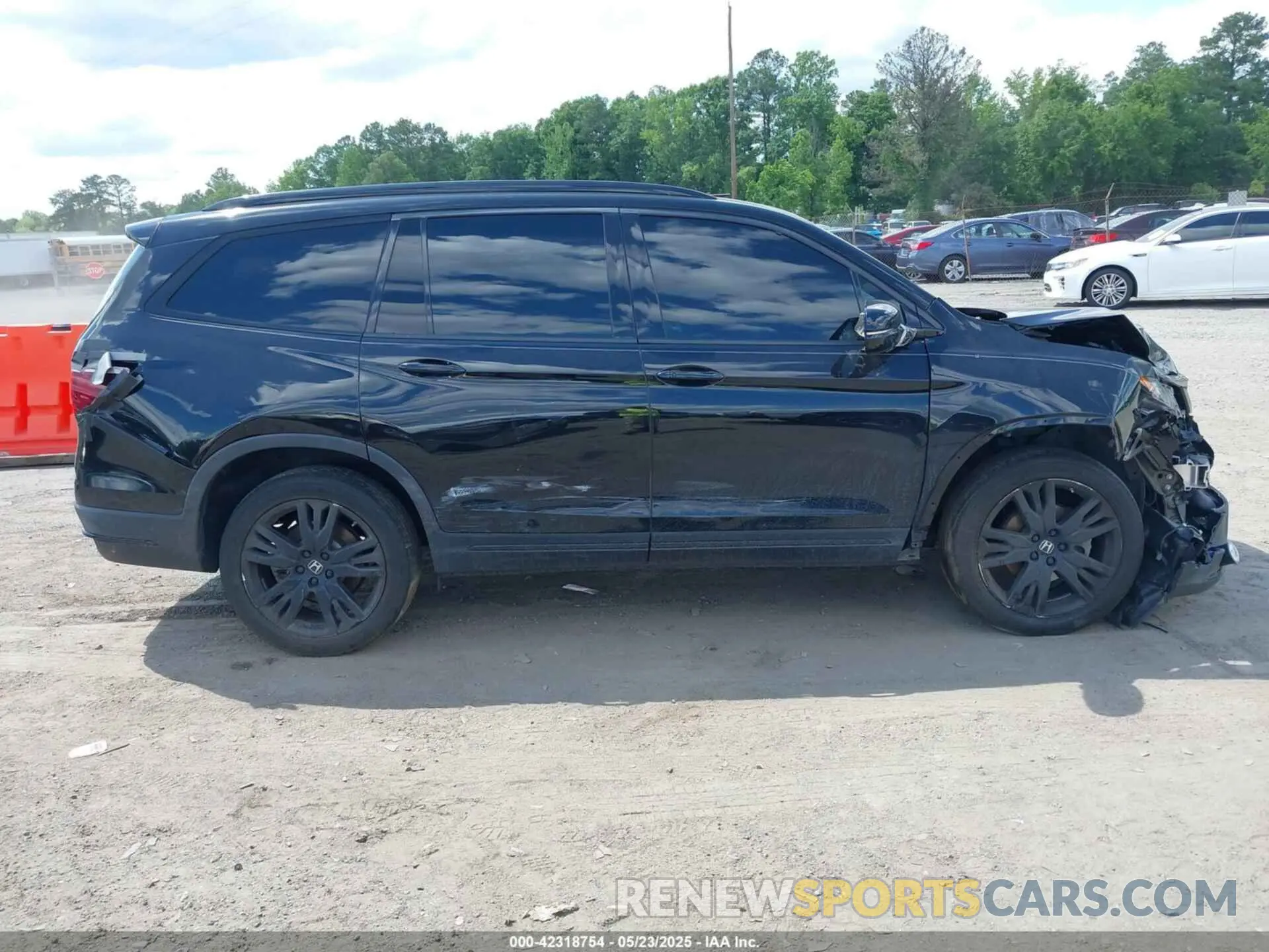12 fotografías del automóvil dañado 5FNYF6H74MB068508 HONDA PILOT 2021