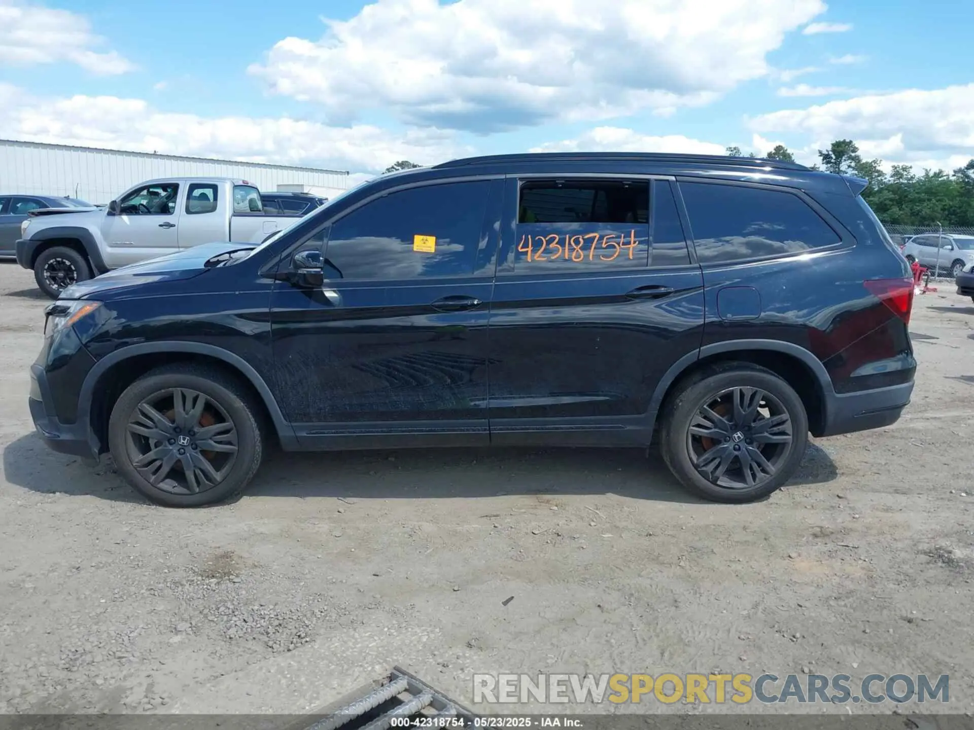 13 fotografías del automóvil dañado 5FNYF6H74MB068508 HONDA PILOT 2021