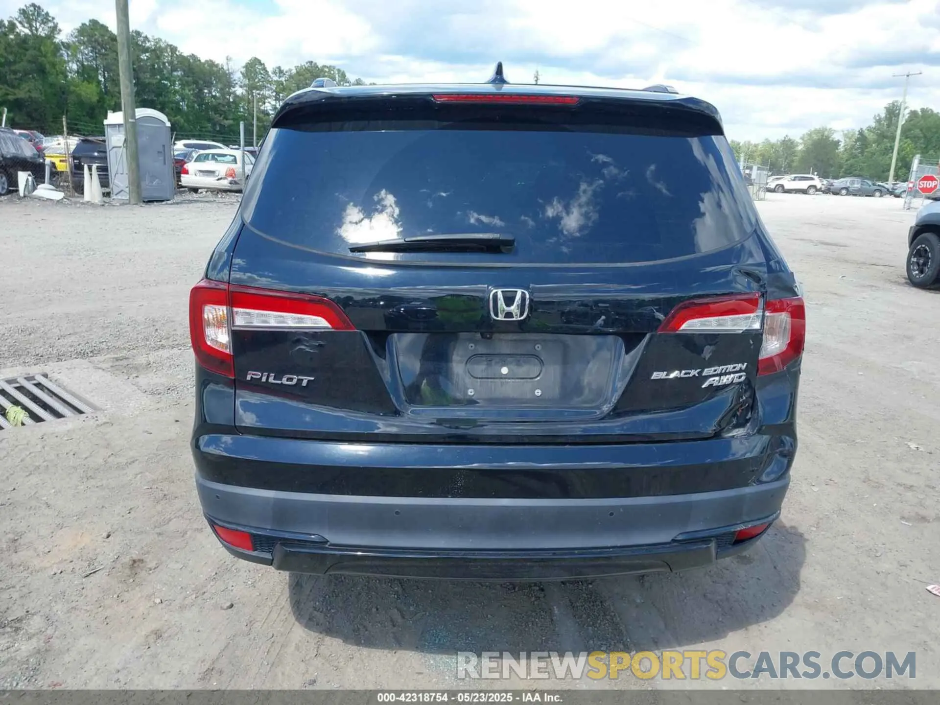 15 fotografías del automóvil dañado 5FNYF6H74MB068508 HONDA PILOT 2021